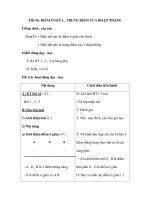 Tiết 96: ĐIỂM Ở GIỮA , TRUNG ĐIỂM CỦA ĐOẠN THẲNG pot