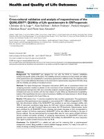 báo cáo hóa học: