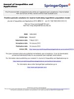 Báo cáo toán học: 