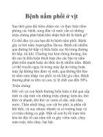 Bệnh nấm phổi ở vịt ppt