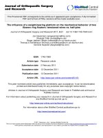 báo cáo hóa học: