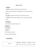 Kiểm tra một tiết toán pptx