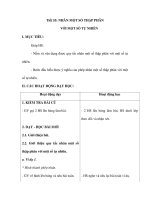 Tiết 55: NHÂN MỘT SỐ THẬP PHÂNVỚI MỘT SỐ TỰ NHIÊN pptx