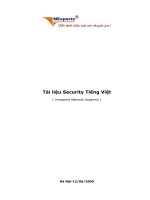 Tài liệu Security Tiếng Việt potx
