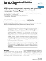 báo cáo hóa học: 