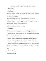 Tiết 55 : GIÁ TRỊ LƯỢNG GIÁC CỦA MỘT CUNG doc