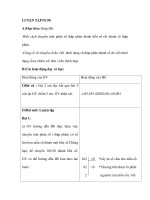 LUYỆN TẬP(Tr39) ppt