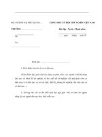 BIỂU MẪU GIÁO DỤC pptx