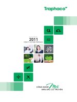 báo cáo thường niên 2011 công ty cổ phần traphaco công nghệ mới bản sắc cổ truyền
