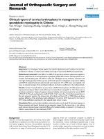 báo cáo hóa học: