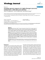 Báo cáo hóa học: 