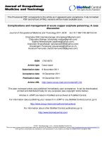 báo cáo hóa học: 