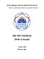 BÀI TẬP CHUẨN BỊ (Phần lý thuyết) potx