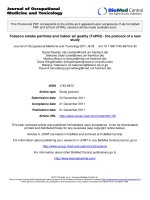 báo cáo hóa học: 