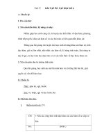 Tiết 57 BÀI TẬP ÔN TẬP HỌC KÌ I pptx