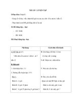 Tiết 119 : LUYỆN TẬP pdf