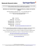 Báo cáo toán học: 