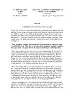 Chỉ thị số 06/2011/CT-UBND doc