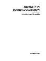Advances in Sound Localization Part 1 pptx