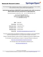 Báo cáo hóa học: 