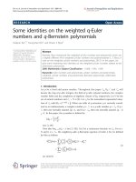 Báo cáo hóa học: 