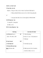 Tiết 92 : LUYỆN TẬP pptx