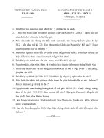 DE cuong on thi ki I. khoi 11. 2011 pptx