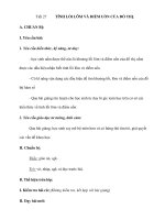 Tiết 27 TÍNH LỒI LÕM VÀ ĐIỂM UỐN CỦA ĐỒ THỊ. ppt