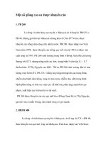 Một số giống cao su được khuyến cáo pot