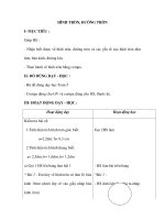 HÌNH TRÒN, ĐƯỜNG TRÒN pot