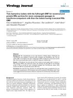 Báo cáo hóa học: 