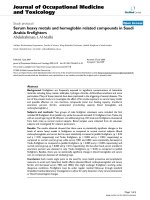 báo cáo hóa học: