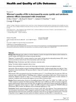 báo cáo hóa học: