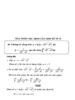 Tích phân xác định của hàm số vô tỉ pdf