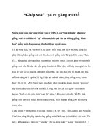 “Ghép xoài” tạo ra giống ưu thế potx