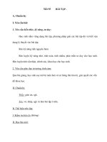 Tiết 55: BÀI TẬP pdf