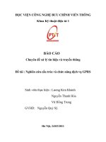 nghiên cứu cấu trúc và chức năng dịch vụ gprs