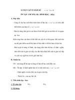 LUYỆN TẬP VỀ HÀM SỐ docx