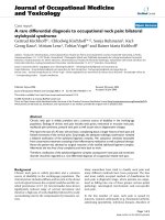 Báo cáo hóa học: 