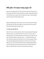 Đối phó với mụn trong ngày tết doc