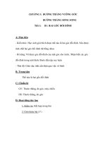 CHƯƠNG I: ĐƯỜNG THẲNG VUÔNG GÓC ĐƯỜNG THẲNG SONG SONG potx