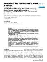 báo cáo hóa học: