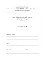 MẪU BẢN CÔNG BỐ HỢP QUY potx