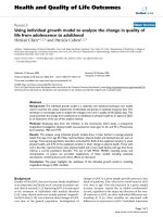 báo cáo hóa học: