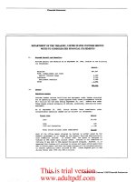 United States Report to the Congress FINANCIAL AUDIT Examination of Customs’Fiscal Year _part9 pptx