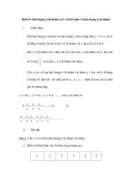 Đại lượng tỉ lệ thuận và 1 số bài toán về đại lượng tỉ lệ thuận pptx