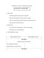 CHƯƠNG II : ĐA GIÁC - DIỆN TÍCH ĐA GIÁC pdf