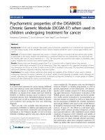 báo cáo hóa học: