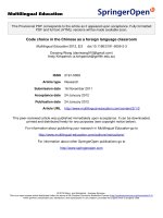 Báo cáo toán học: 