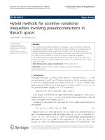 Báo cáo hóa học: 